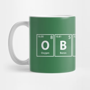 Obscene (O-B-S-Ce-Ne) Periodic Elements Spelling Mug